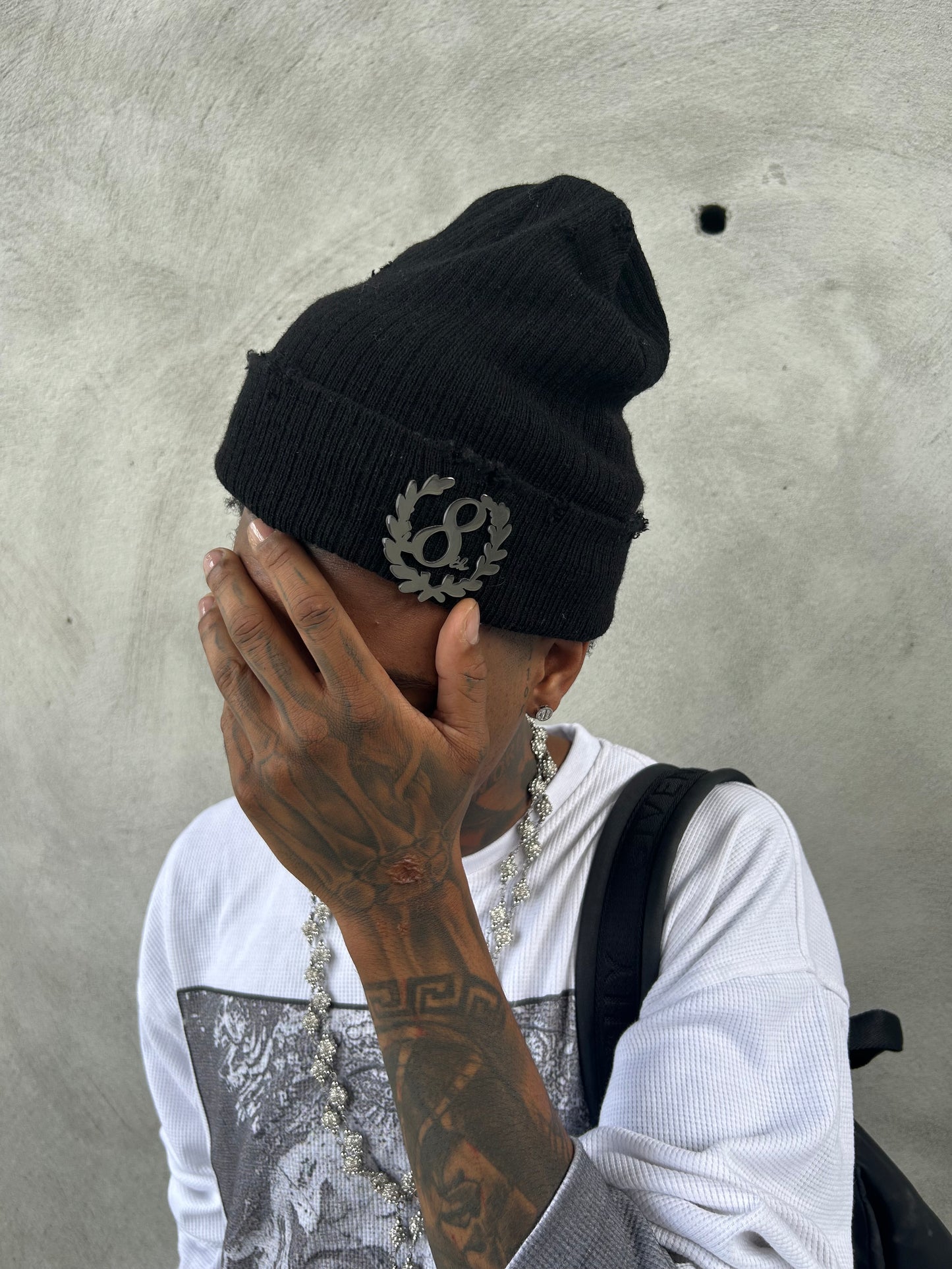 Metal Logo Beanie
