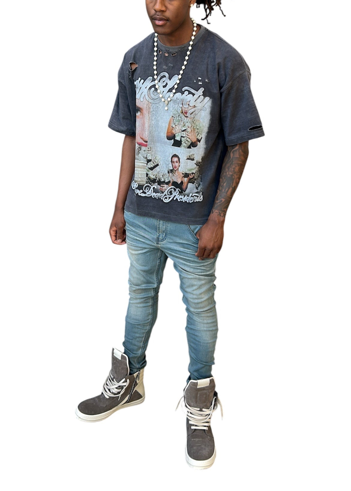 “I Love Dead Presidents” Tee