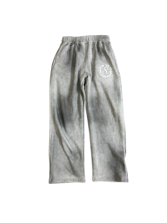 Grey Dirty Wash Sweatpants